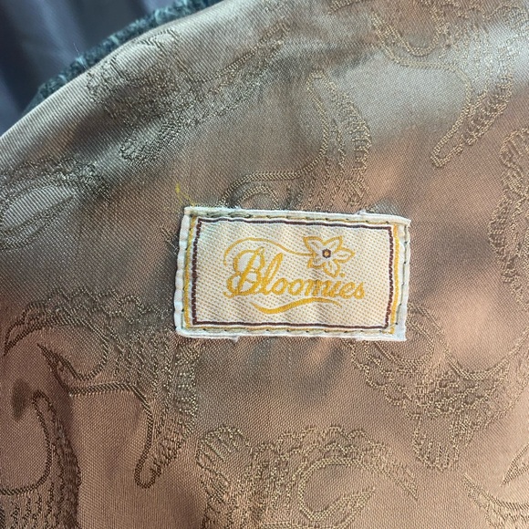 Bloomies: vintage 80s grey patchwork leather jacket - Picture 9 of 9